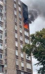 Catford fire: 70 firefighters tackle blaze in high rise on day Grenfell report released | The Independent Seventy firefighters... 