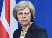 and a harsh lesson in realities of global trade for May | The... is the weakest leader in a decade - Americas new tariffs prove it