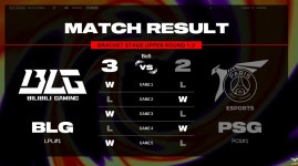 위기에서 강해진 BLG, 5세트 손쉬운 승리