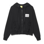 롯데면세점 [럭키슈에뜨] Ruffle Hood Zip-up Jumper