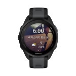 롯데면세점 [가민] Forerunner 165, Black/Slate, 43mm (한국어 지원)