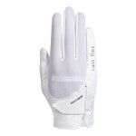 롯데면세점 [테크스킨] 여성용 레인플렉스 레인 골프장갑_화이트