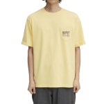 롯데면세점 [힐리먼트] 험프백 포켓 반팔티셔츠 (YELLOW)