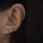 롯데면세점 [라피씬] Tiny Seeds 실버 [Piercing 3 set]