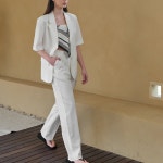 롯데면세점 [아틀리에 나인] (PT-5387)단테 셋업 테이퍼드 팬츠