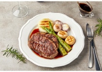 푸드어셈블 로얄하우스 스테이크 밀키트(2인) - 메가마트몰 [메가마트몰] 푸드어셈블 로얄하우스 스테이크 밀키트(2인)