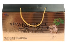 깊은산 속 산애산삼 | 깊은산 산삼 배양근 골드 선물세트 - 메가마트몰 [메가마트몰] 깊은산 산삼 배양근 골드 선물세트