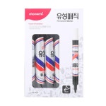 모나미 유성매직 검정 - 메가마트몰 [메가마트몰] 모나미 유성매직 검정