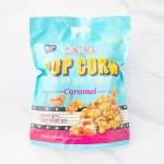 씨네마 팝콘 카라멜맛 지퍼백 - 메가마트몰 [메가마트몰] 씨네마 팝콘 카라멜맛 지퍼백