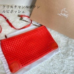 ・カラー Christian クラッチ スタッズ レオパード J4161の通販 by 買付道-JJブランド専科-｜クリスチャンルブタンならラクマ Louboutin... 