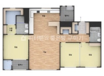 인천광역시 남동구 구월동 [전세] 4억 3000 쓰리룸(방:3/욕실:2) | 피터팬의 좋은방 구하기 인천광역시 남동구 구월동 [전세] 4억 3000 쓰리룸... 