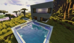 Modern House Tutorial #1 Minecraft Map