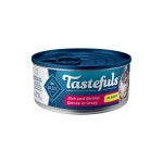 24-Pack 5.5-oz Blue Buffalo Tastefuls Natural Flaked Wet Cat Food (Fish & Shrimp Entrée in Gravy) $21.67 w/ S&S + Free Shipping... 