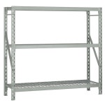 Muscle Rack 3-Tier Silver 77W x 24D x 72H Steel Welded Storage Rack $122.45 + Tax Free S/H Muscle Rack 3-Tier Silver 77"W... 