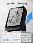 GoveeLife H5104 Hygrometer Thermometer w/ Bluetooth + LED Display (Black) $8.39 + FS w/ Prime or orders $35+