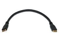 Monoprice High Speed HDMI Cable with HDMI Mini Connector - 4K@24Hz, 10.2Gbps, 30AWG, CL2, 9in (Black) $3.49 + Free Shipping... 