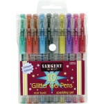         10-Ct. Sargent Art 22-1501 Glitter Gel Pens $3.00 - Amazon      -  Slickdeals.net 10-Ct. Sargent Art 22-1501 Glitter Gel... 