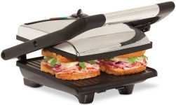         Bella Stainless Steel Nonstick Panini Grill $14.99 at Macys (Free SH on $25)      -  Slickdeals.net Bella Stainless... 