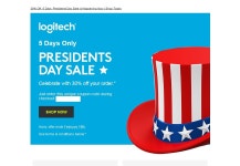 YMMV      -  Slickdeals.net LOGITECH.COM - 30% off any purchase (EMAIL CODE) - THREE DAYS ONLY 2/15-2/19 - YMMV 02-16-2018