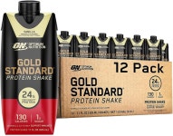 89 w/ S&S + Free Shipping w/ Prime or on $35+ 4-Count 11-Oz Optimum Nutrition Gold Standard Protein Shake (Chocolate) $4.89 w/ S... 