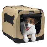         Petnation Soft Side Folding Port-A-Crate (up to 25lbs, 24 x 16 x 16) $14 + free shipping with Prime      -  Slickdeals.... 