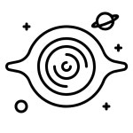 Black Hole Icon - Free PNG & SVG 4985283 - Noun Project