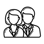 business partners Icon - Free PNG & SVG 828004 - Noun Project