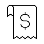 cafe bill Icon - Free PNG & SVG 5357810 - Noun Project