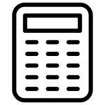 Calculator Icon - Free PNG & SVG 5885896 - Noun Project