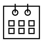 Calendar Icon - Free PNG & SVG 700062 - Noun Project