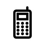 Cell Phone Icon - Free PNG & SVG 24147 - Noun Project