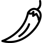 chili pepper Icon - Free PNG & SVG 309005 - Noun Project