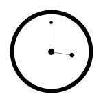 clock Icon - Free PNG & SVG 210055 - Noun Project