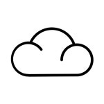 Cloud Icon - Free PNG & SVG 570018 - Noun Project