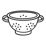 Colander Icon - Free PNG & SVG 370066 - Noun Project