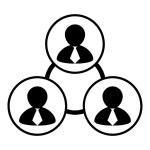 connections Icon - Free PNG & SVG 210100 - Noun Project