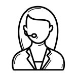 customer service Icon - Free PNG & SVG 828006 - Noun Project