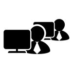 Desk Workers Icon - Free PNG & SVG 210151 - Noun Project
