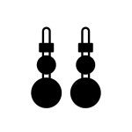 Earrings Icon - Free PNG & SVG 5382008 - Noun Project
