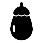Eggplant Icon - Free PNG & SVG 192020 - Noun Project