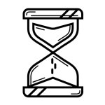 hourglass Icon - Free PNG & SVG 828014 - Noun Project
