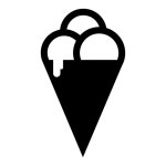 Ice Cream Cone Icon - Free PNG & SVG 315017 - Noun Project