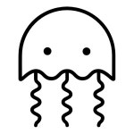 Jellyfish Icon - Free PNG & SVG 700159 - Noun Project