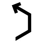 left turn Icon - Free PNG & SVG 210049 - Noun Project