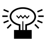 Light Bulb Icon - Free PNG & SVG 771044 - Noun Project