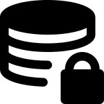 Lock Database Icon - Free PNG & SVG 770015 - Noun Project
