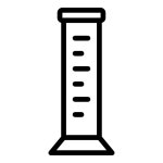 measuring cylinder Icon - Free PNG & SVG 7821127 - Noun Project