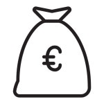 Money Bag Icon - Free PNG & SVG 450025 - Noun Project