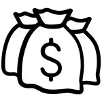 Money Bag Icon - Free PNG & SVG 700314 - Noun Project