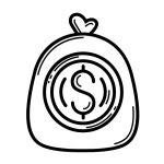 moneybag Icon - Free PNG & SVG 828018 - Noun Project